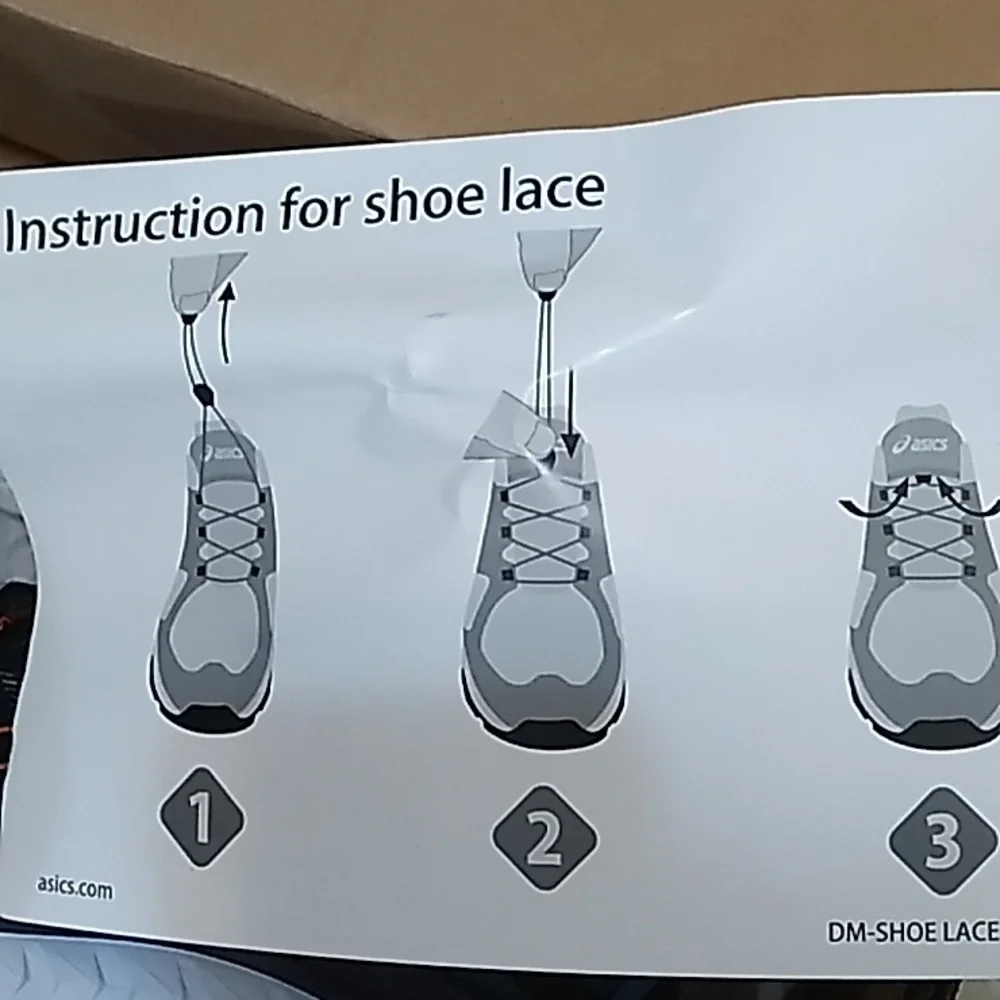 ASICS Running Shoes 8 RUNS SMALLER TRUE 7.5 - Picture 12 of 14